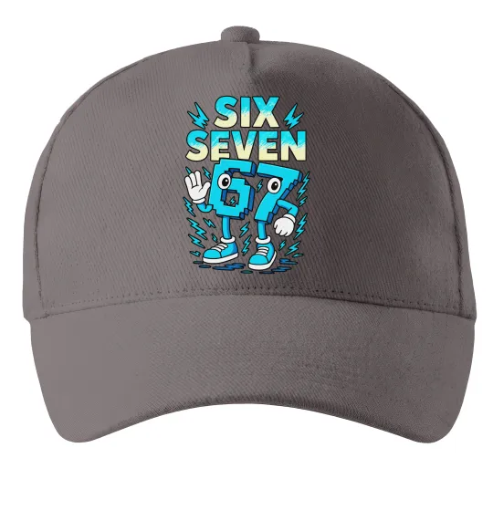 Кепка SixSeven art Серый фото