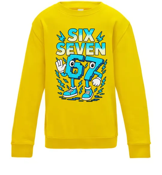 Дитячий світшот SixSeven art Сонячно жовтий фото