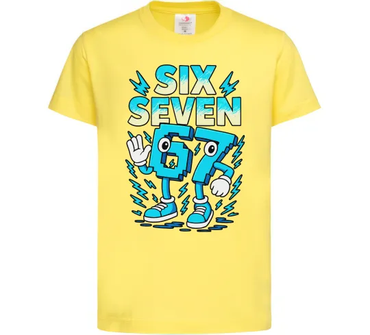 Дитяча футболка SixSeven art Лимонний фото