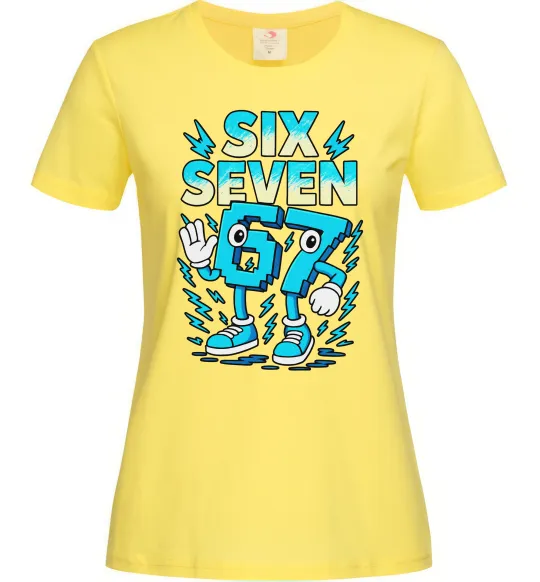 Жіноча футболка SixSeven art Лимонний фото