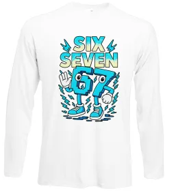 Лонгслив SixSeven art Белый фото