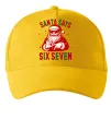 Кепка Santa says six seven Солнечно желтый Кепка Santa says six seven Солнечно желтый фото