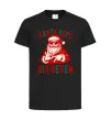 Детская футболка Santa says six seven Черный Детская футболка Santa says six seven Черный фото