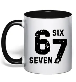 Чашка з кольоровою ручкою Чашка з кольоровою ручкою