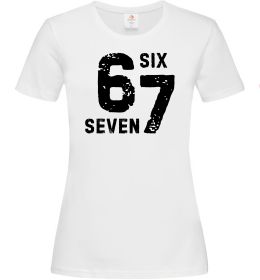 Жіноча футболка Six seven meme