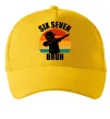 Кепка Six seven bruh Солнечно желтый Кепка Six seven bruh Солнечно желтый фото