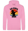 Жіноча толстовка (худі) Six seven bruh Рожевий Жіноча толстовка (худі) Six seven bruh Рожевий фото
