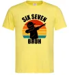 Мужская футболка Six seven bruh Лимонный фото