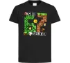 Детская футболка Minecraft six seven Черный Детская футболка Minecraft six seven Черный фото