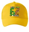 Кепка Minecraft six seven Солнечно желтый Кепка Minecraft six seven Солнечно желтый фото