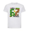 Дитяча футболка Minecraft six seven Білий фото