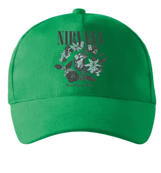 Кепка Nirvana Heart-shaped box Зелений фото