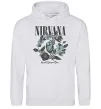 Чоловіча толстовка (худі) Nirvana Heart-shaped box Сірий меланж Чоловіча толстовка (худі) Nirvana Heart-shaped box Сірий меланж фото