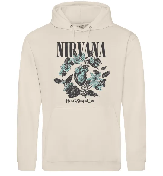 Женская толстовка (худи) Nirvana Heart-shaped box Таш фото