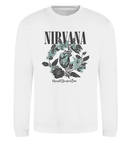 Свитшот Nirvana Heart-shaped box Белый фото