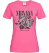 Женская футболка Nirvana Heart-shaped box Ярко-розовый Женская футболка Nirvana Heart-shaped box Ярко-розовый фото