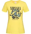 Женская футболка Nirvana Heart-shaped box Лимонный Женская футболка Nirvana Heart-shaped box Лимонный фото