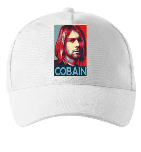 Кепка Курт Кобейн фото Белый фото
