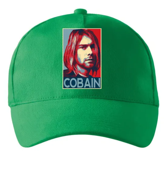 Кепка Курт Кобейн фото Зеленый фото