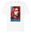 Футболка Оверсайз Курт Кобейн фото Белый Футболка Оверсайз Курт Кобейн фото Белый фото