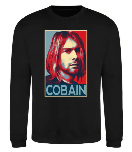 Свитшот Курт Кобейн фото Черный фото