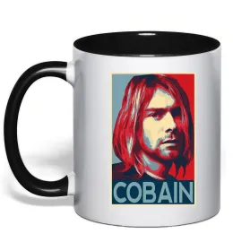 Чашка з кольоровою ручкою Чашка з кольоровою ручкою