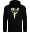 Чоловіча толстовка (худі) Nirvana Чорний Чоловіча толстовка (худі) Nirvana Чорний фото