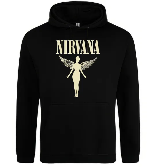 Жіноча толстовка (худі) Nirvana Чорний фото