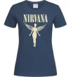 Женская футболка Nirvana Темно-синий Женская футболка Nirvana Темно-синий фото