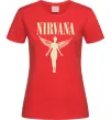 Женская футболка Nirvana Красный Женская футболка Nirvana Красный фото