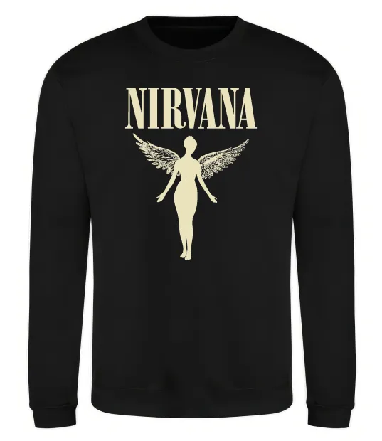 Світшот Nirvana Чорний фото