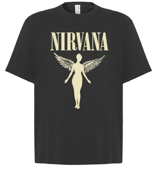 Футболка Оверсайз Nirvana Чорний фото