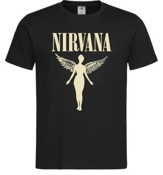 Чоловіча футболка Nirvana Чорний фото