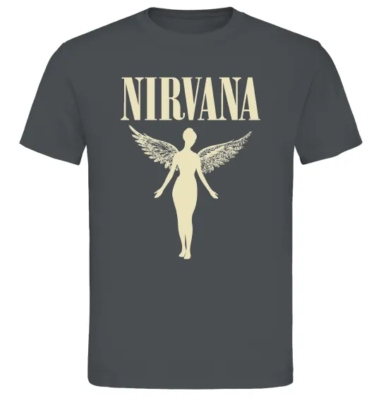 Чоловіча футболка Nirvana Графіт фото