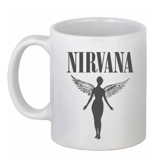Чашка керамічна Nirvana Білий фото