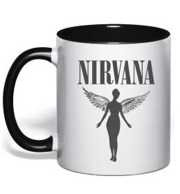 Чашка з кольоровою ручкою Nirvana
