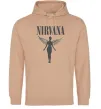 Жіноча толстовка (худі) Nirvana Пісочний Жіноча толстовка (худі) Nirvana Пісочний фото