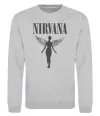 Світшот Nirvana Сірий меланж Світшот Nirvana Сірий меланж фото