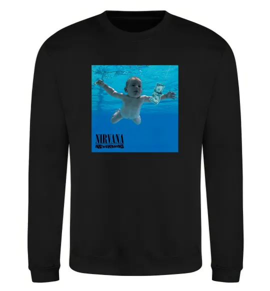 Свитшот Nirvana Nevermind Черный фото