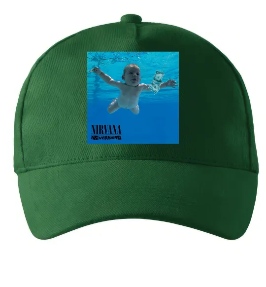 Кепка Nirvana Nevermind Темно-зелений фото