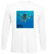 Лонгслів Nirvana Nevermind Білий Лонгслів Nirvana Nevermind Білий фото