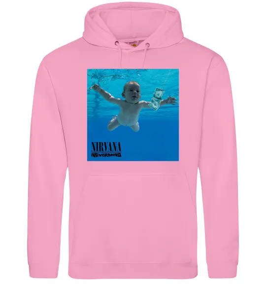 Жіноча толстовка (худі) Nirvana Nevermind Рожевий фото