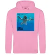 Жіноча толстовка (худі) Nirvana Nevermind Рожевий фото