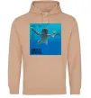 Жіноча толстовка (худі) Nirvana Nevermind Пісочний Жіноча толстовка (худі) Nirvana Nevermind Пісочний фото