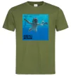 Чоловіча футболка Nirvana Nevermind Оливковий Чоловіча футболка Nirvana Nevermind Оливковий фото