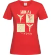Женская футболка Nirvana in utero Красный Женская футболка Nirvana in utero Красный фото