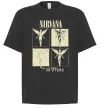 Футболка Оверсайз Nirvana in utero Чорний Футболка Оверсайз Nirvana in utero Чорний фото