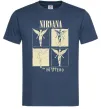 Чоловіча футболка Nirvana in utero Темно-синій Чоловіча футболка Nirvana in utero Темно-синій фото