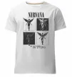 Чоловіча преміум футболка Nirvana in utero Білий фото