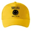 Кепка Nirvana come as you are Сонячно жовтий Кепка Nirvana come as you are Сонячно жовтий фото